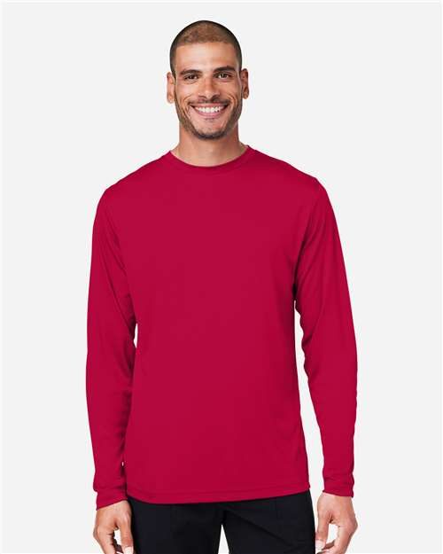CORE365 CE10L - Unisex Capital Long Sleeve Performance T-Shirt CORE365