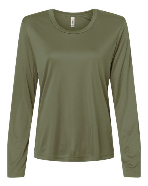 CORE365 CE10LW - Women's Capital Performance Long Sleeve T-Shirt CORE365