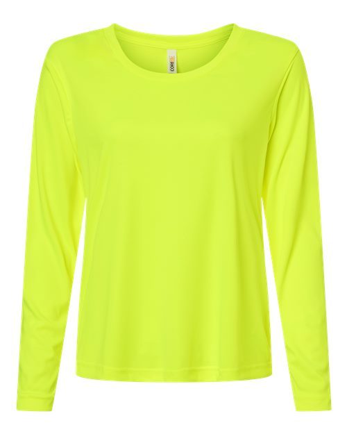 CORE365 CE10LW - Women's Capital Performance Long Sleeve T-Shirt CORE365