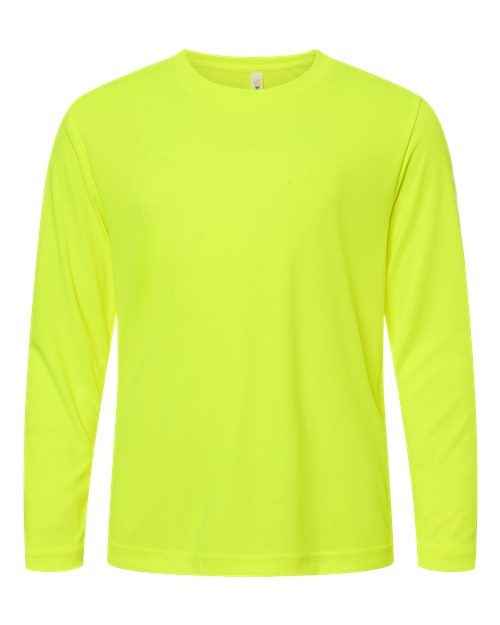 CORE365 CE10LY - Youth Capital Performance Long Sleeve T-Shirt