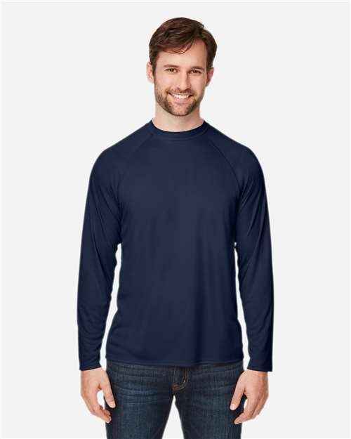 CORE365 CE110 - Unisex Ultra UVP™ Marina Raglan Long Sleeve T-Shirt