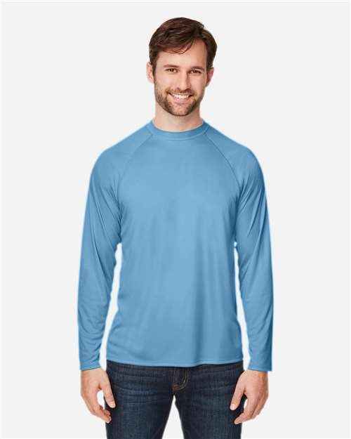 CORE365 CE110 - Unisex Ultra UVP™ Marina Raglan Long Sleeve T-Shirt