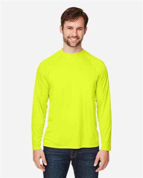 CORE365 CE110 - Unisex Ultra UVP™ Marina Raglan Long Sleeve T-Shirt