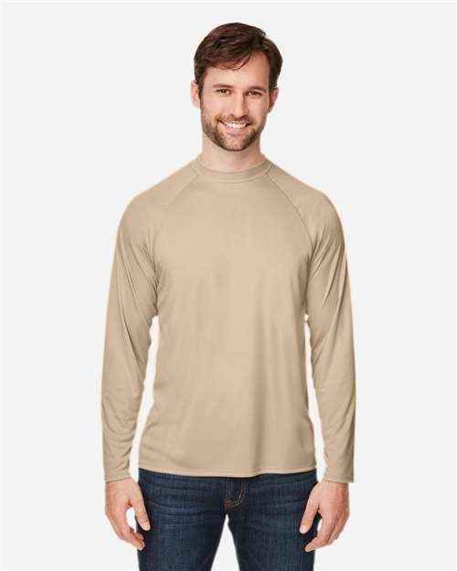 CORE365 CE110 - Unisex Ultra UVP™ Marina Raglan Long Sleeve T-Shirt