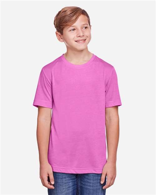 CORE365 CE111Y - Youth Fusion ChromaSoft™ Performance T-Shirt CORE365