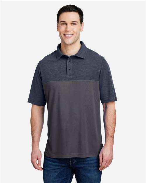CORE365 CE112C - Men's Fusion ChromaSoft™ Colorblock Polo
