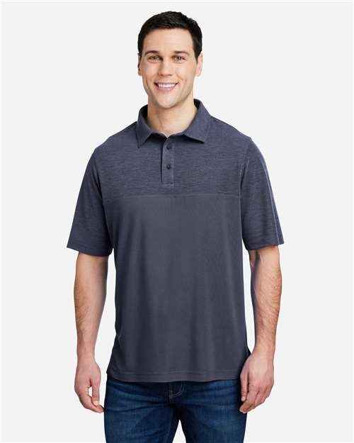 CORE365 CE112C - Men's Fusion ChromaSoft™ Colorblock Polo