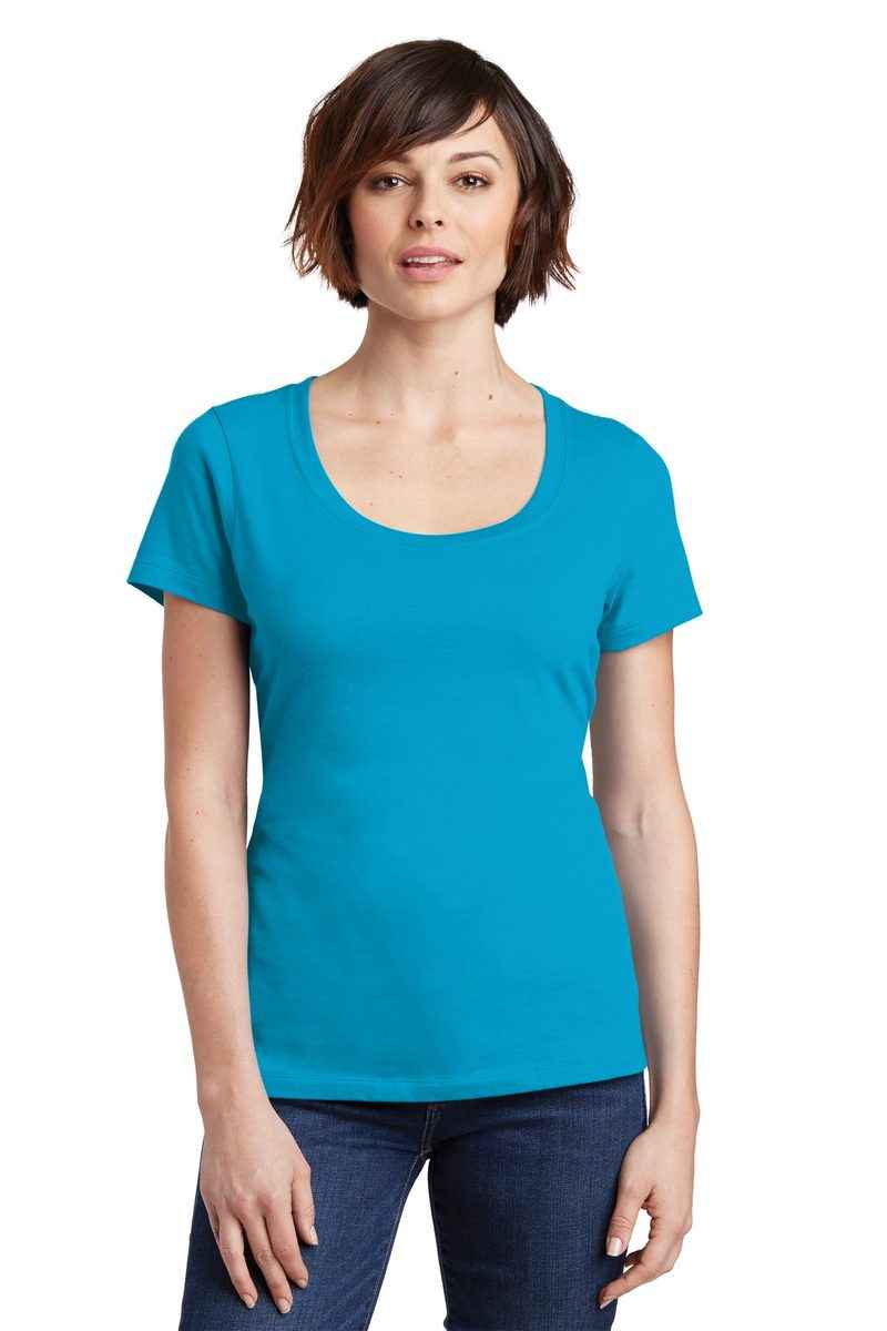 District DM106L - Women's Perfect Weight Scoop Tee