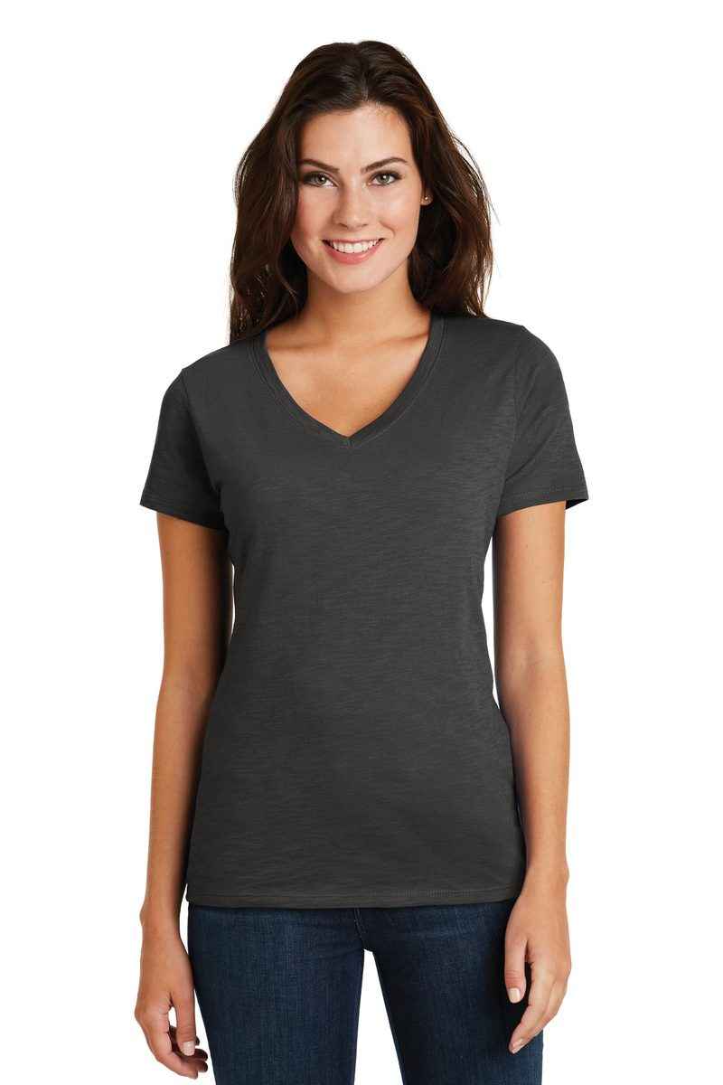 District DM3501 - Women's Super Slub V-Neck Tee