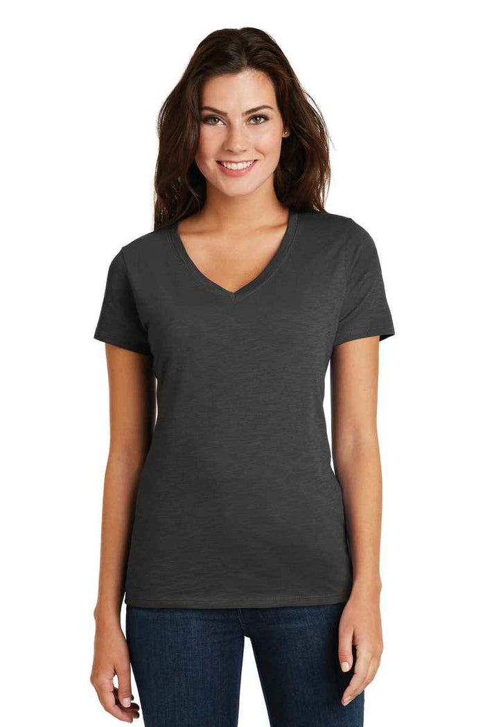 District DM3501 - Women's Super Slub V-Neck Tee