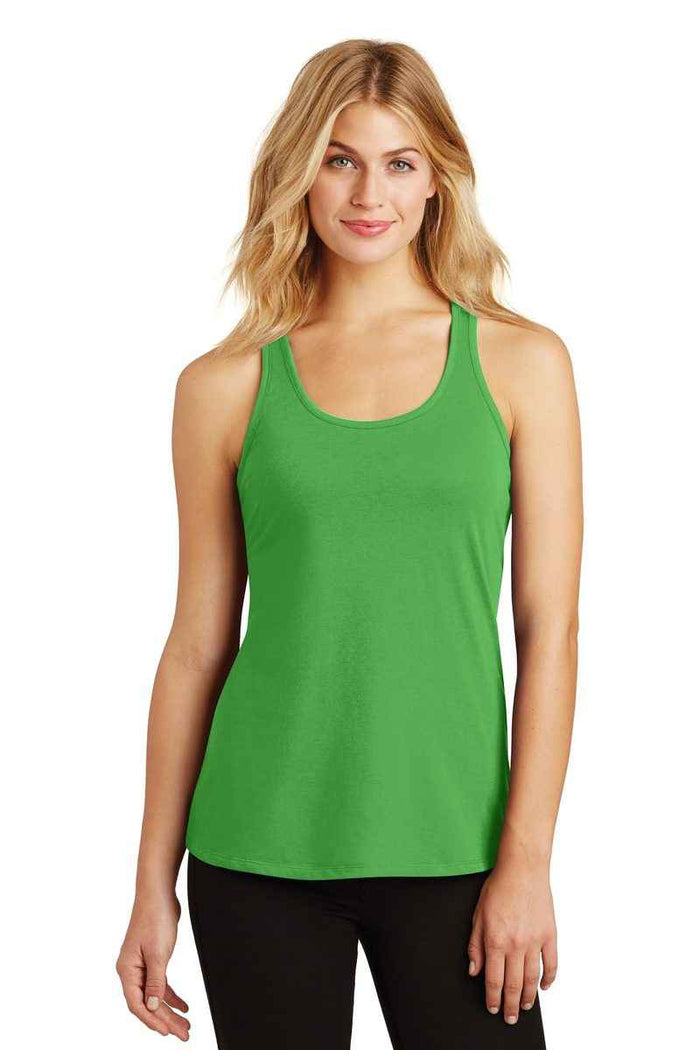 District DM420 - Made Ladies 60/40 Gathered Racerback Tank