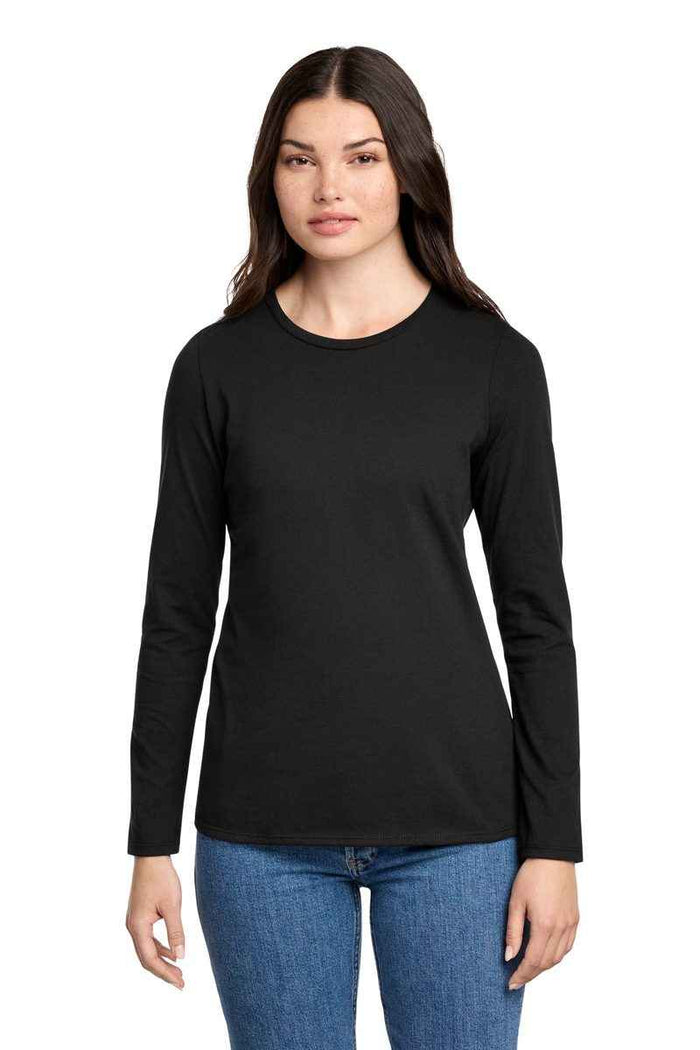 District DT110 - Women's Perfect Blend CVC Long Sleeve Tee