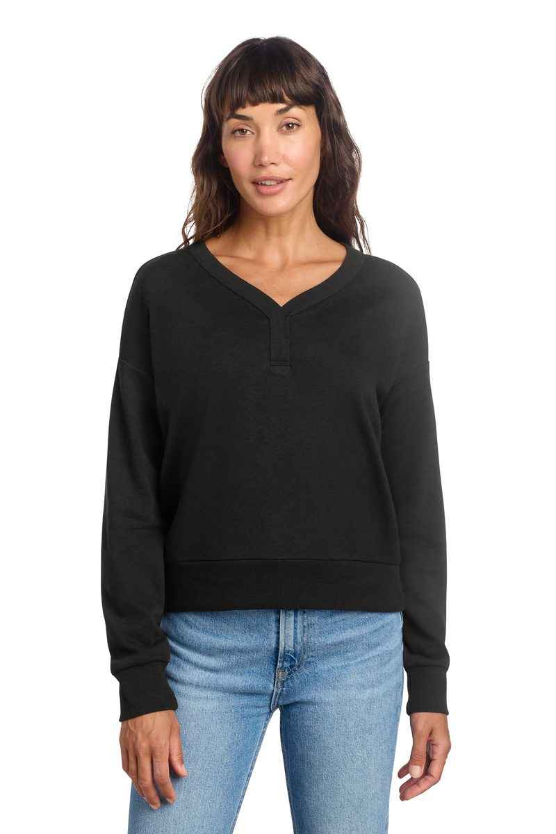 District DT1312 - Women's Perfect Tri Fleece V-Neck Sweatshirt