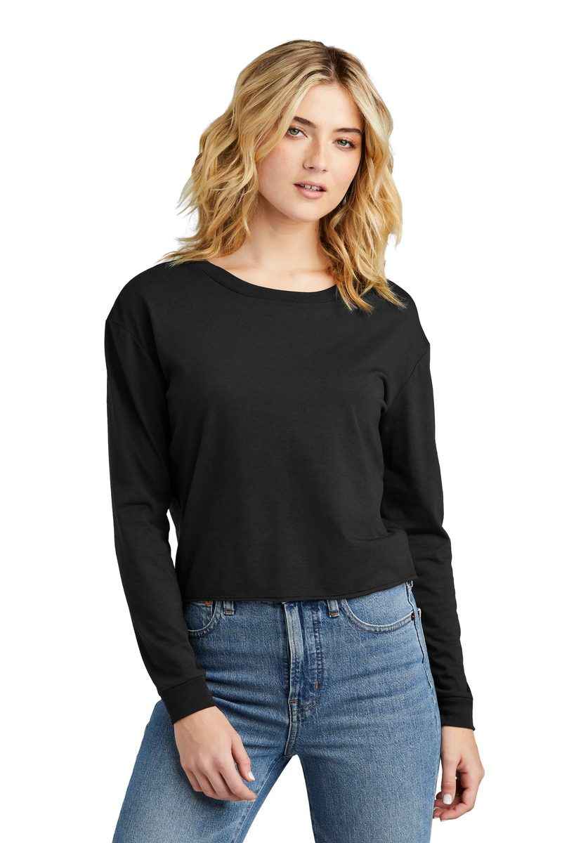 District DT141 - Women's Perfect Tri Midi Long Sleeve Tee