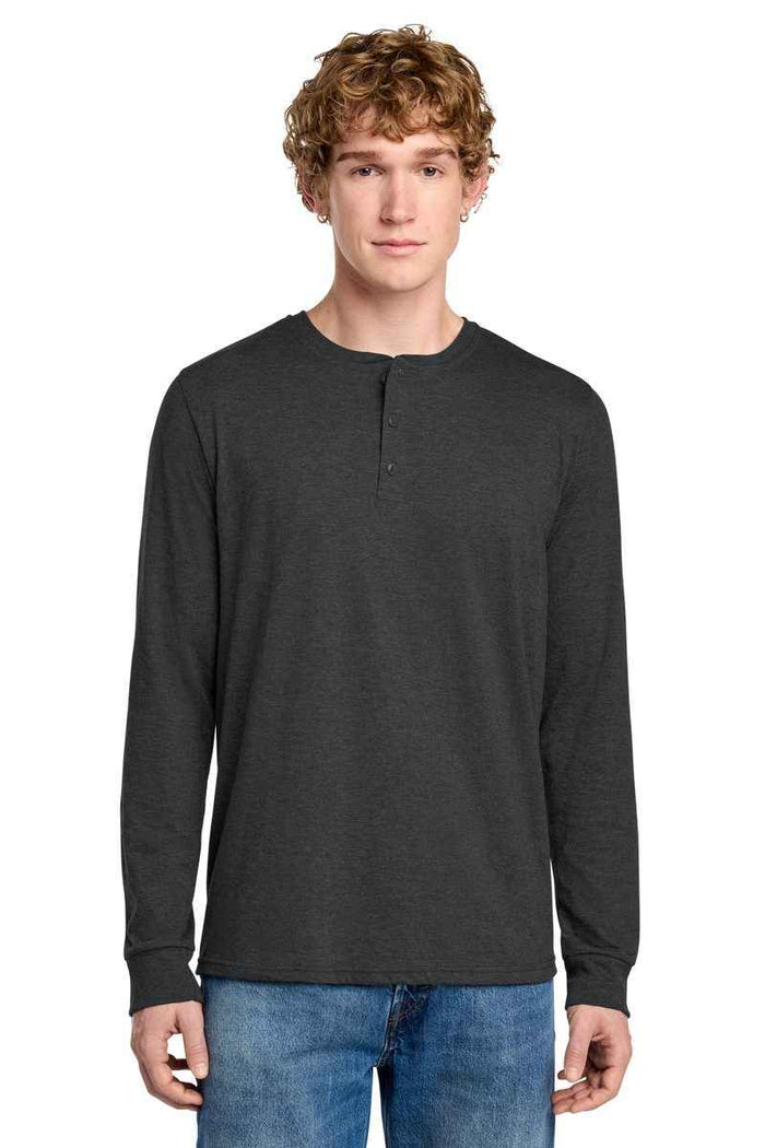 District DT145 - Perfect Tri Long Sleeve Henley