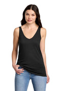 District DT154 - Women's Perfect Blend CVC V-Neck Tank