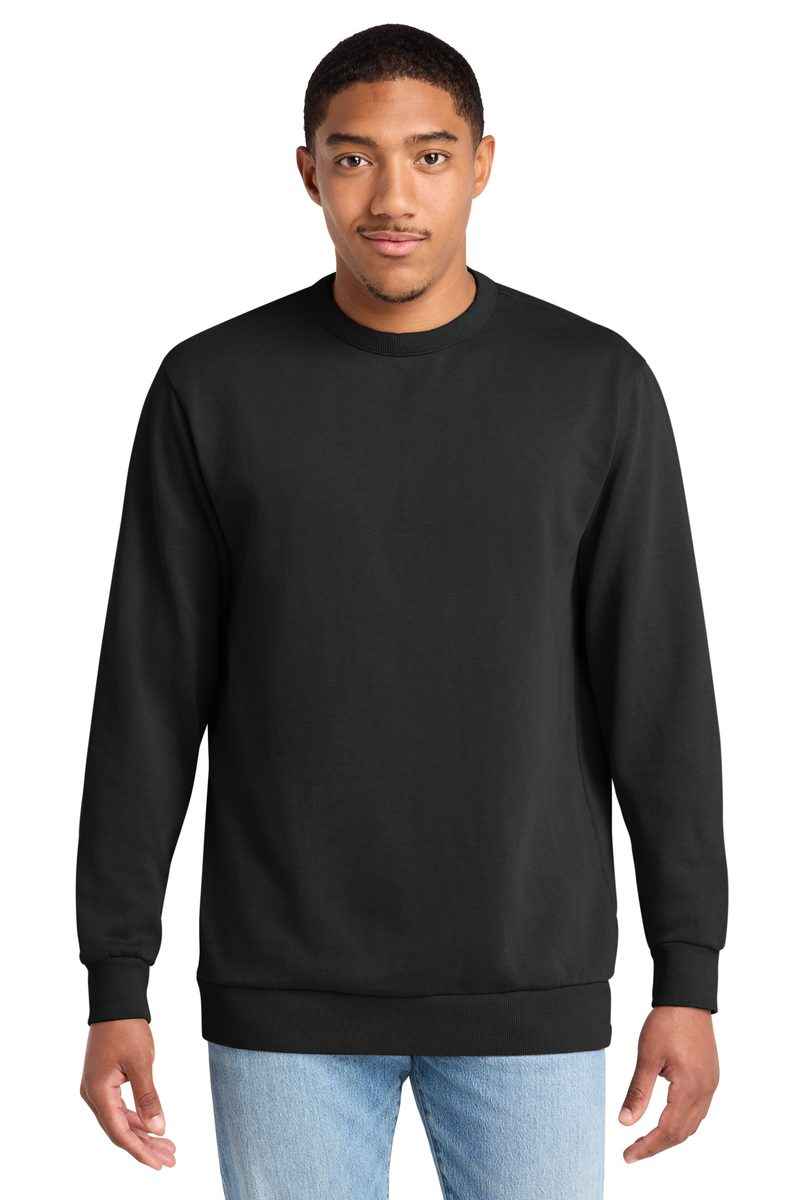 District DT2204 - Wash Fleece Crew