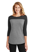 District DT2700 - Women's Rally 3/4-Sleeve Tee