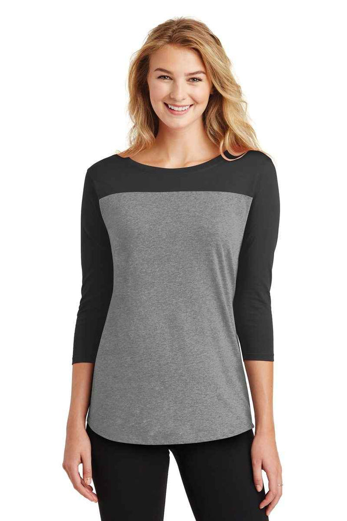 District DT2700 - Women's Rally 3/4-Sleeve Tee