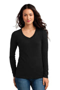 District DT5201 - Juniors The Concert Tee Long Sleeve V-Neck