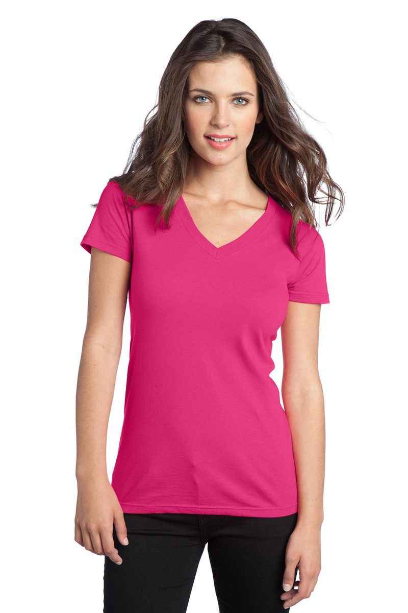 District DT5501 - Juniors The Concert Tee V-Neck