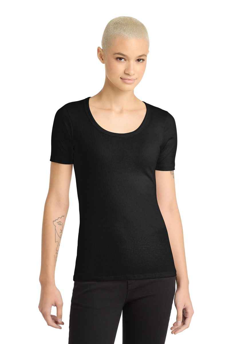 District DT6020 - Women's V.I.T.Rib Scoop Neck Tee