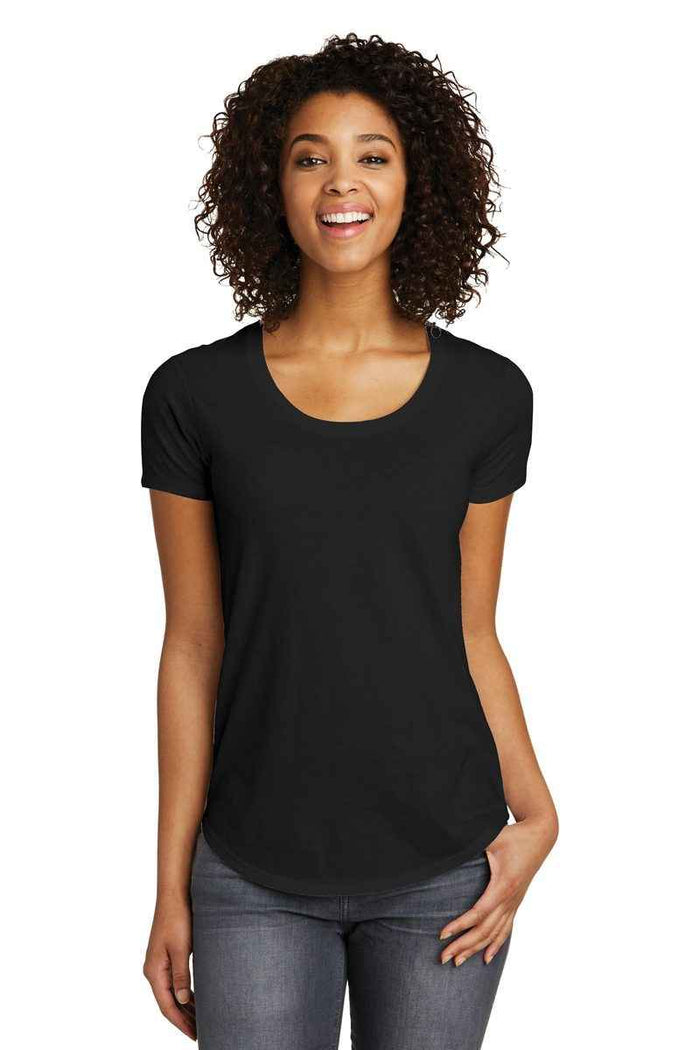 District DT6401 - Women's Fitted Very Important Tee Scoop Neck