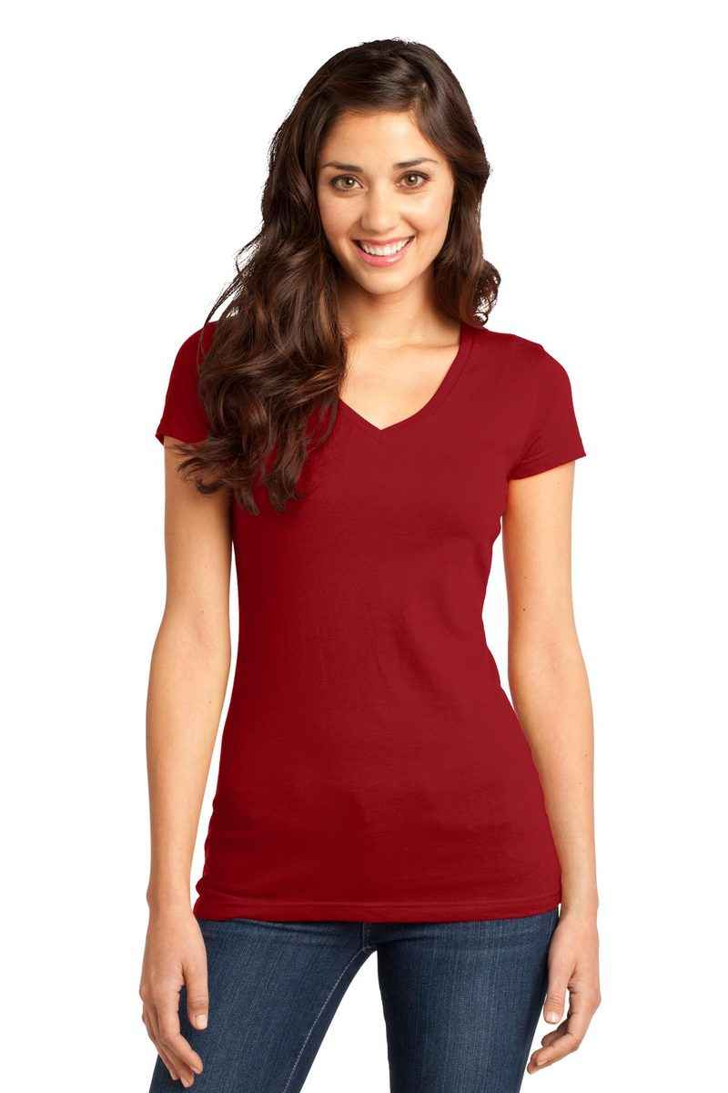 District DT6501 - Juniors Very Important Tee V-Neck