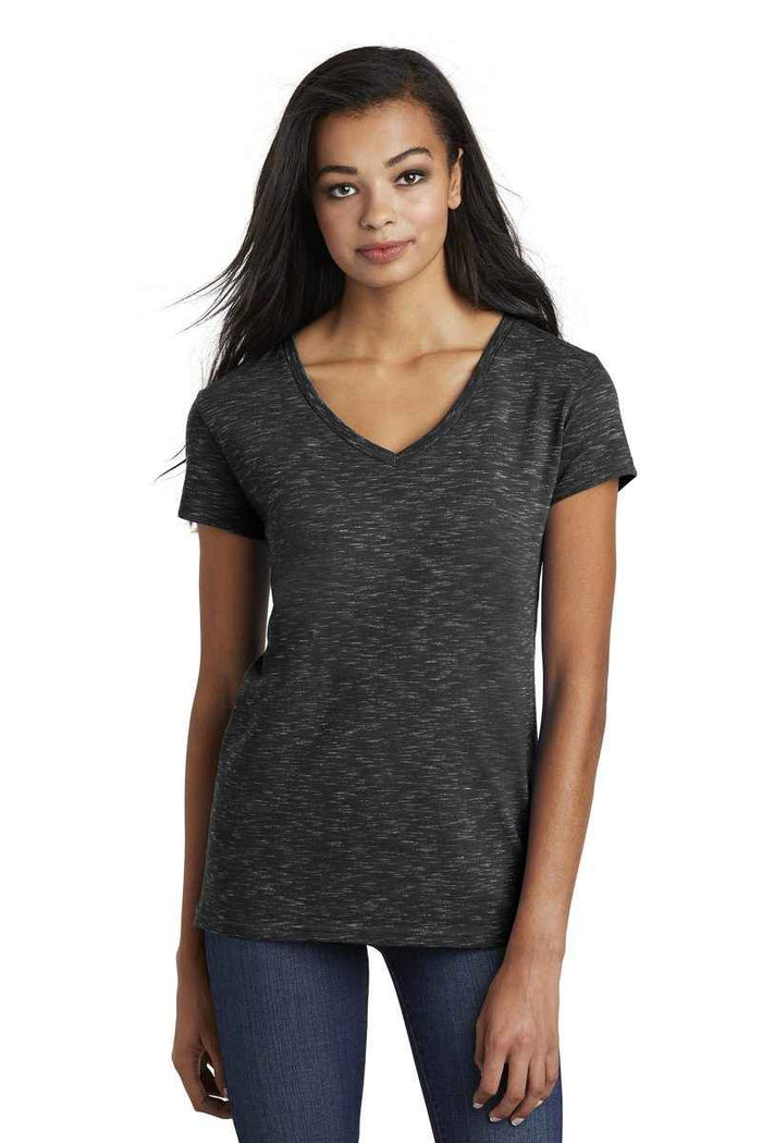 District DT664 - Women's Medal V-Neck Tee
