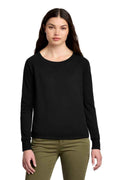 District DT672 - Women's Featherweight French Terry Long Sleeve Crewneck