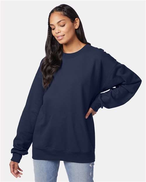 Hanes F260 - Unisex Ultimate Cotton® Crewneck Sweatshirt Hanes