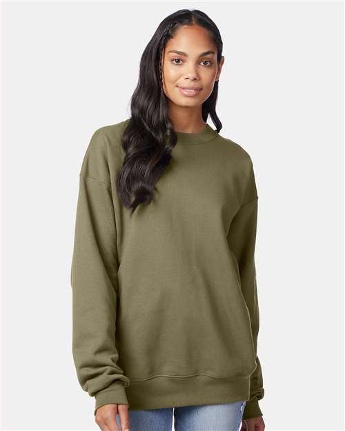 Hanes F260 - Unisex Ultimate Cotton® Crewneck Sweatshirt Hanes