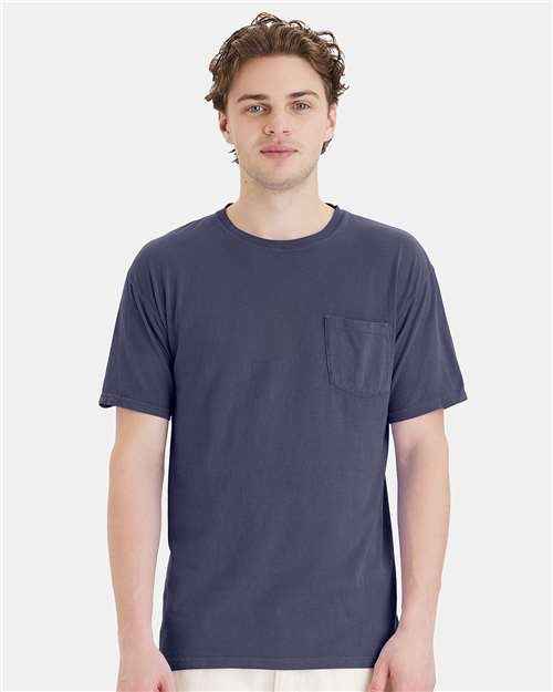 ComfortWash by Hanes GDH150 - Unisex Garment-Dyed Pocket T-Shirt