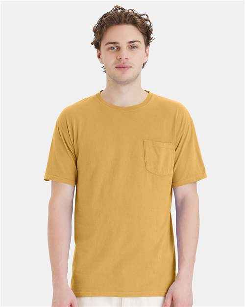 ComfortWash by Hanes GDH150 - Unisex Garment-Dyed Pocket T-Shirt