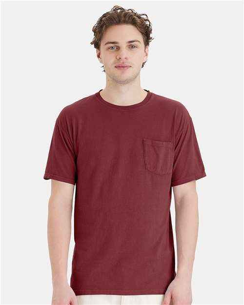 ComfortWash by Hanes GDH150 - Unisex Garment-Dyed Pocket T-Shirt
