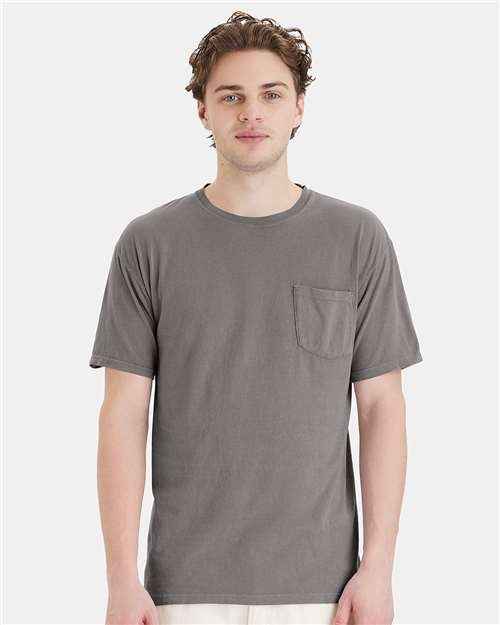 ComfortWash by Hanes GDH150 - Unisex Garment-Dyed Pocket T-Shirt