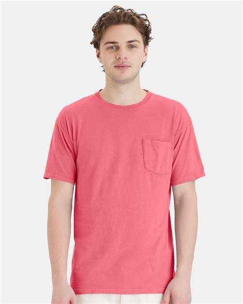 ComfortWash by Hanes GDH150 - Unisex Garment-Dyed Pocket T-Shirt