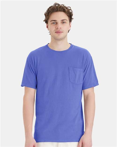 ComfortWash by Hanes GDH150 - Unisex Garment-Dyed Pocket T-Shirt ComfortWash by Hanes