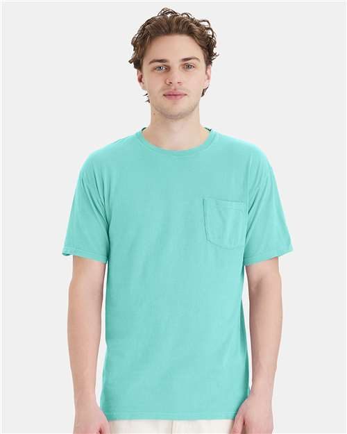 ComfortWash by Hanes GDH150 - Unisex Garment-Dyed Pocket T-Shirt ComfortWash by Hanes
