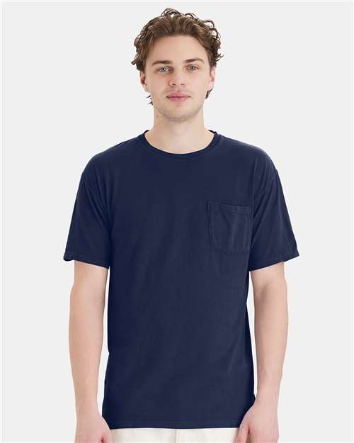 ComfortWash by Hanes GDH150 - Unisex Garment-Dyed Pocket T-Shirt ComfortWash by Hanes
