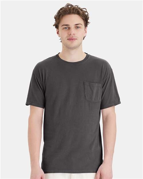 ComfortWash by Hanes GDH150 - Unisex Garment-Dyed Pocket T-Shirt ComfortWash by Hanes