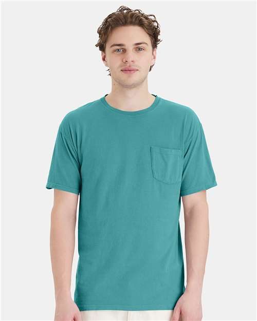 ComfortWash by Hanes GDH150 - Unisex Garment-Dyed Pocket T-Shirt ComfortWash by Hanes