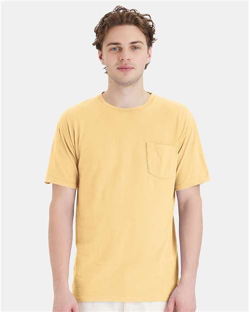 ComfortWash by Hanes GDH150 - Unisex Garment-Dyed Pocket T-Shirt ComfortWash by Hanes