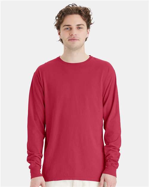 ComfortWash by Hanes GDH200 - Unisex Garment-Dyed Long Sleeve T-Shirt ComfortWash by Hanes