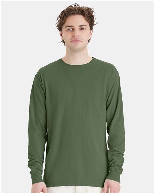 ComfortWash by Hanes GDH200 - Unisex Garment-Dyed Long Sleeve T-Shirt ComfortWash by Hanes