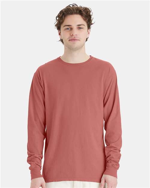 ComfortWash by Hanes GDH200 - Unisex Garment-Dyed Long Sleeve T-Shirt ComfortWash by Hanes