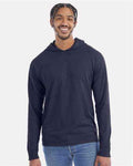 ComfortWash by Hanes GDH280 - Unisex Garment-Dyed Jersey Hooded Long Sleeve T-Shirt
