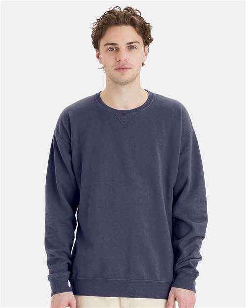 ComfortWash by Hanes GDH400 - Unisex Garment-Dyed Crewneck Sweatshirt