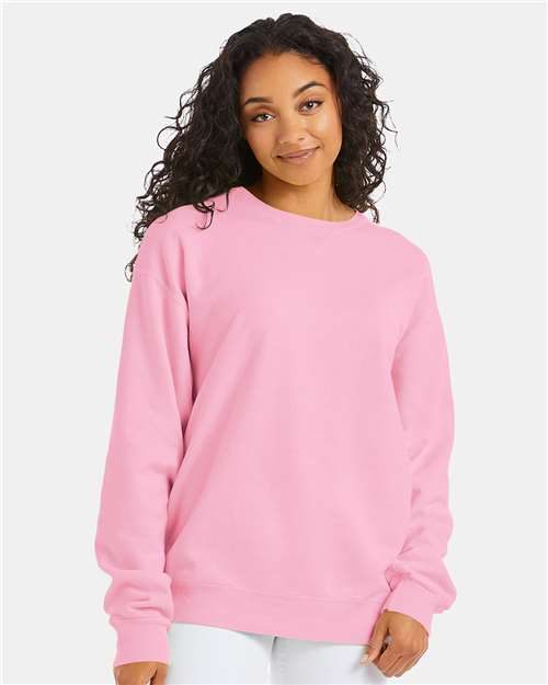 ComfortWash by Hanes GDH400 - Unisex Garment-Dyed Crewneck Sweatshirt ComfortWash by Hanes
