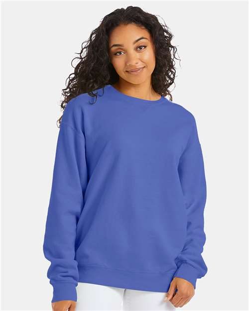 ComfortWash by Hanes GDH400 - Unisex Garment-Dyed Crewneck Sweatshirt ComfortWash by Hanes